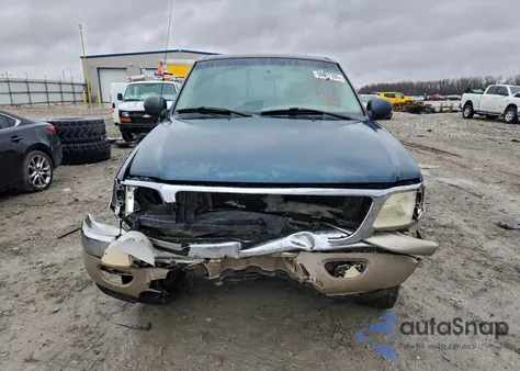 2001 Ford F150 Supercrew из США, поврежденный, VIN 1FTRW08L91KB45287